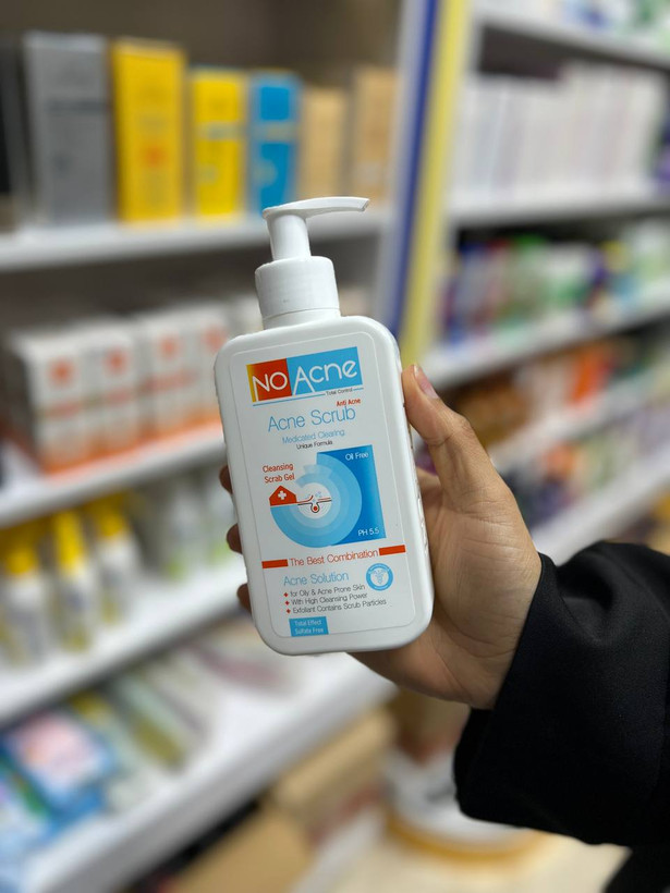 اسکراب بدن , برای پوست های چرب و جوش دار , قرمزی و التهاب از بین میبره